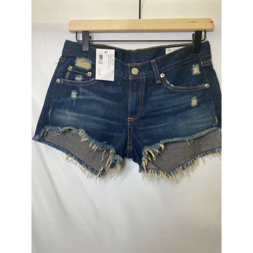 NWT RAG  & BONE Doris cut off jean short size 24